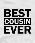  Marškinėliai Best cousin ever